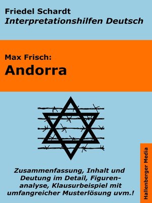 cover image of Andorra--Lektürehilfe und Interpretationshilfe